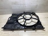 Radiator cooling fan shroud