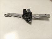 Rear door manual window regulator