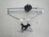 Rear door window regulator with motor