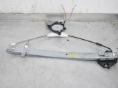 Rear door window regulator with motor
