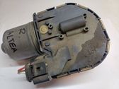 Front wiper linkage and motor