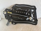 Rear door window regulator with motor