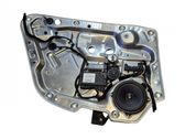 Rear window lifting mechanism without motor