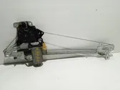 Rear window lifting mechanism without motor