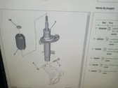 Front shock absorber with coil spring