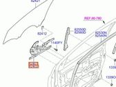 Regulador de ventanilla eléctrico de puerta delantera