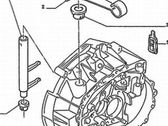 Manual 5 speed gearbox