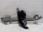 Rear window lifting mechanism without motor