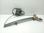 Rear window lifting mechanism without motor