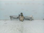 Rear window lifting mechanism without motor