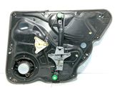 Rear window lifting mechanism without motor