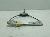 Rear door window regulator with motor