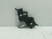Rear door window regulator with motor