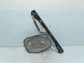 Rear door window regulator with motor