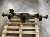 Rear axle beam with reductor