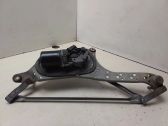 Front wiper linkage and motor