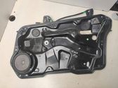 Front window lifting mechanism without motor
