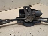 Front wiper linkage and motor