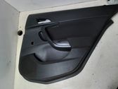 Rear door card panel trim