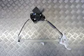 Rear door window regulator with motor