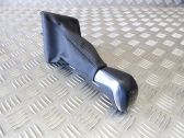 Gear lever shifter trim leather/knob