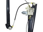 Front door window regulator with motor