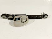 Seat belt adjustment rail