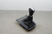 Gear lever shifter trim leather/knob