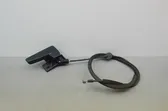 Engine bonnet/hood lock release cable