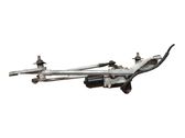 Front wiper linkage and motor