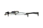 Front wiper linkage and motor