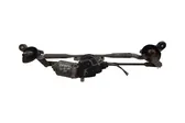 Front wiper linkage and motor