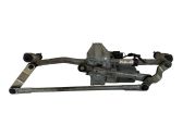 Front wiper linkage and motor