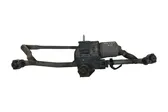 Front wiper linkage and motor