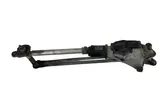 Front wiper linkage and motor