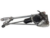 Front wiper linkage and motor