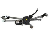 Front wiper linkage and motor