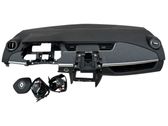 Airbag set with panel