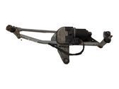 Front wiper linkage and motor