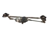 Front wiper linkage and motor