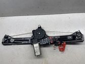 Front door window regulator with motor