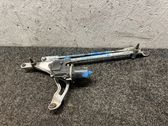 Front wiper linkage and motor