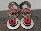 Brake discs and calipers set