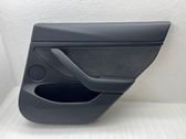 Rear door card panel trim