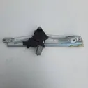 Rear door window regulator with motor