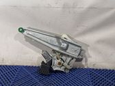 Rear door window regulator with motor