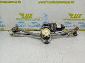 Tringlerie et moteur d'essuie-glace avant
