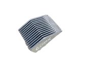 Electric cabin heater radiator
