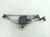 Front wiper linkage and motor
