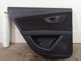 Rear door card panel trim